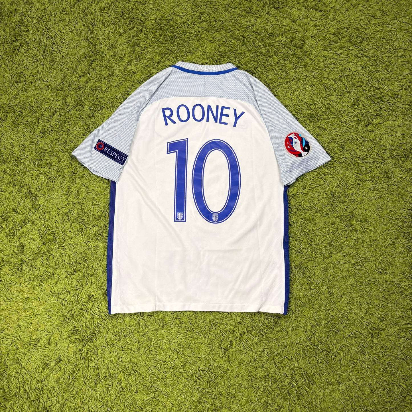 Nike England Rooney Trikot Weiß Größe M 2016