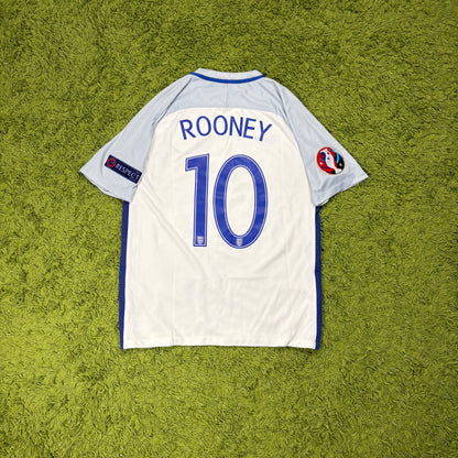 Nike England Rooney Trikot Weiß Größe M 2016