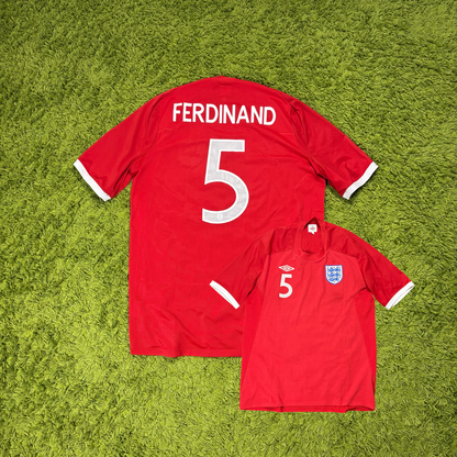 Umbro England Ferdinand Trikot rot Größe XL 2010