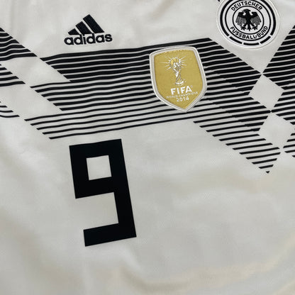 Adidas Deutschland DFB Werner Trikot weiß Größe L 2018