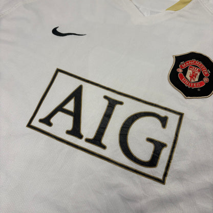 Nike Manchester United Ronaldo CR7 Trikot Weiß Größe L 2006 2007