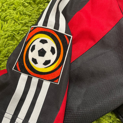 Adidas Bayer 04 Leverkusen Bastürk Trikot rot Größe XL 2001 2002