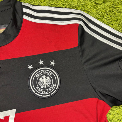 Adidas Deutschland DFB Schweinsteiger Trikot rot schwarz Größe L