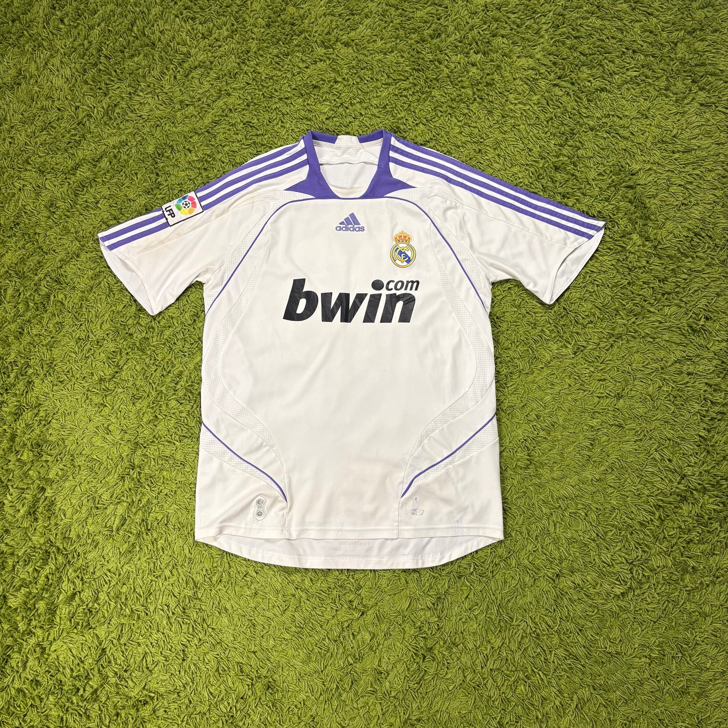 Adidas Real Madrid Sneijder Trikot Größe M weiß 2007 2008