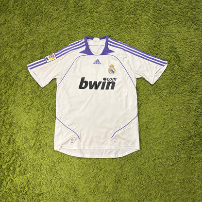 Adidas Real Madrid Sneijder Trikot Größe M weiß 2007 2008