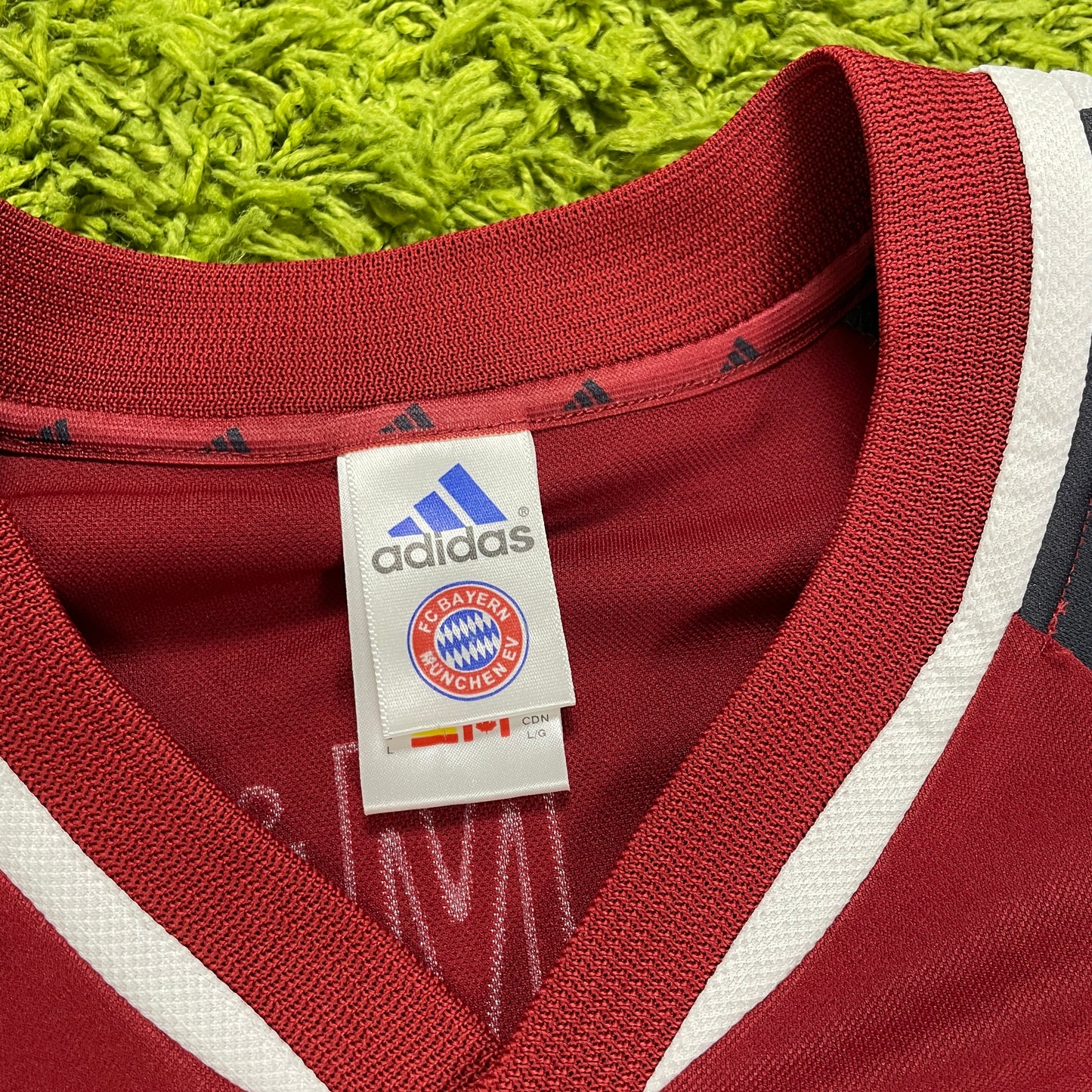 Adidas FC Bayern München Kovac Trikot 2001 2002 Größe L
