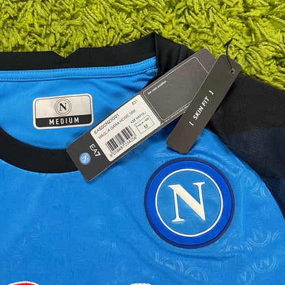EA7 SSC Neapel Napoli Trikot blau Größe M 2022 2023