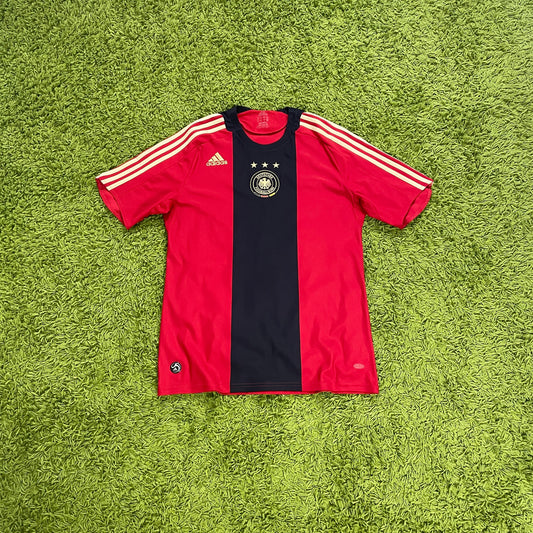 Adidas Deutschland Trikot rot schwarz Größe M 2008