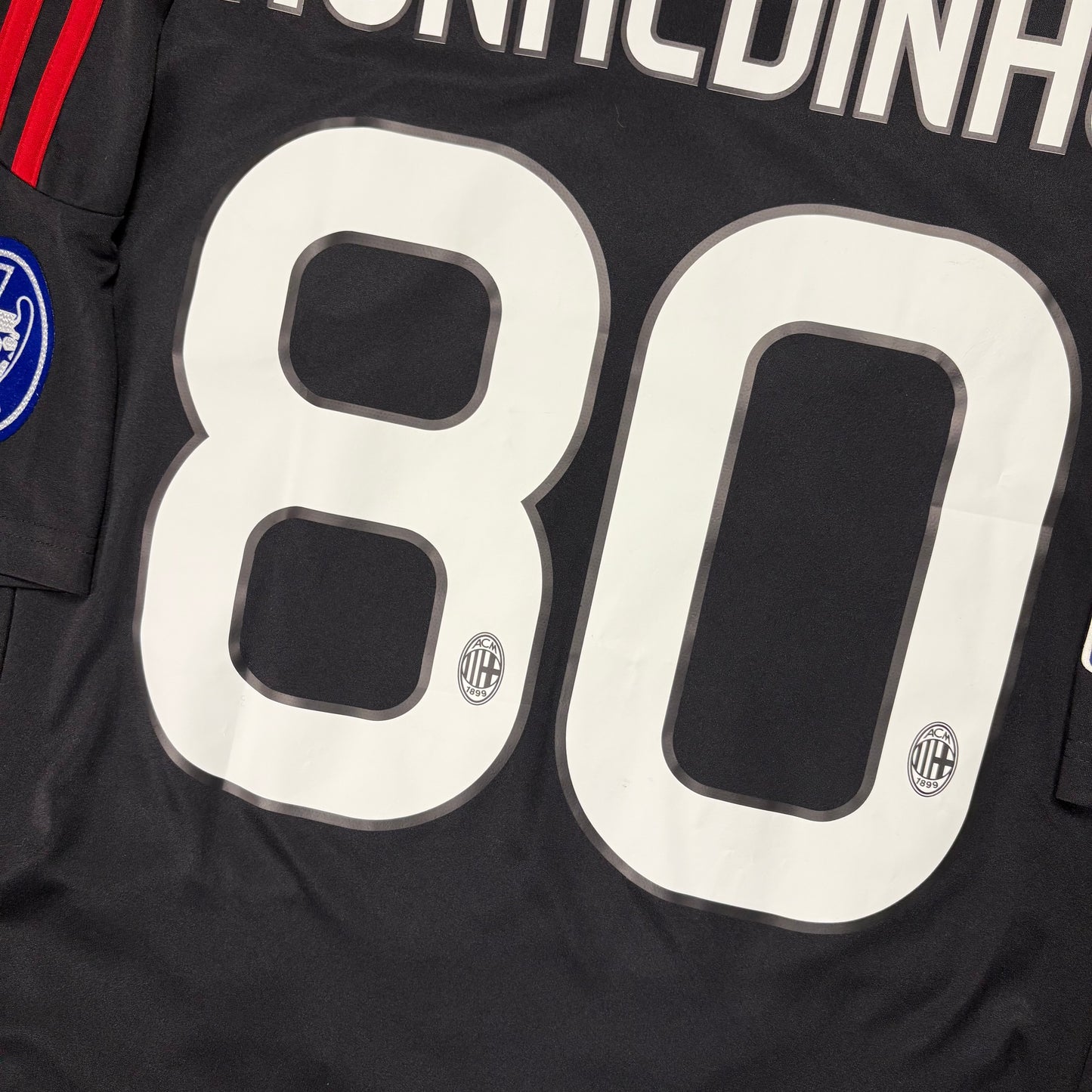 Adidas AC Mailand Milan Ronaldinho Trikot schwarz Größe M 2010 2011