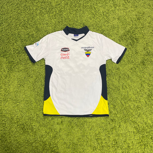 Marathon Ecuador Trikot weiß Größe XL
