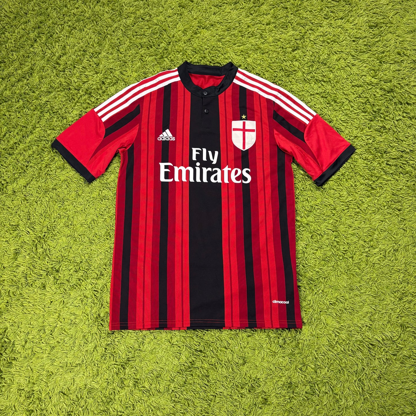 Adidas AC Mailand Milan Van Ginkel Trikot schwarz Größe L 2013 2014