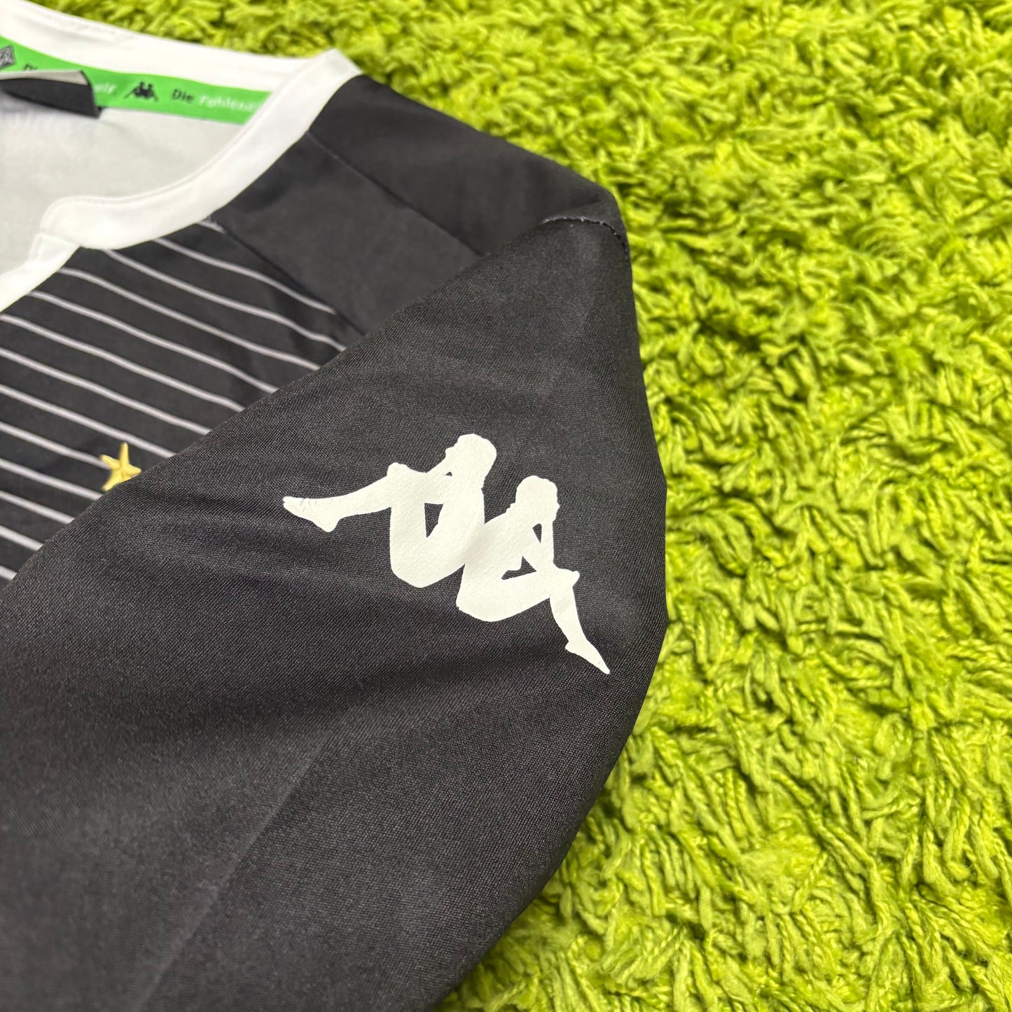 Kappa Borussia Mönchengladbach Hahn Trikot schwarz Größe XL 2015 2016