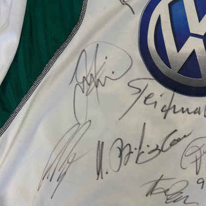 Puma VFL Wolfsburg Trikot Hans Sarpei Unterschriften Größe XL