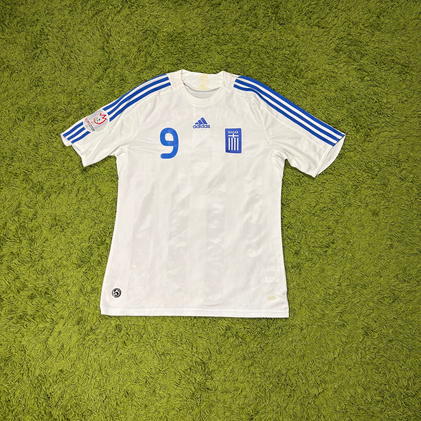 Adidas Griechenland Trikot Charisteas weiß Größe M 2008