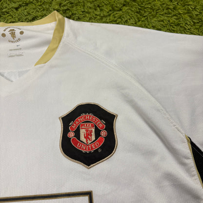 Nike Manchester United Ronaldo CR7 Trikot Weiß Größe L 2006 2007