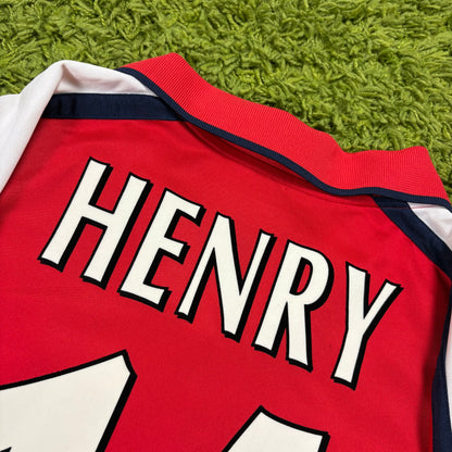 Nike Arsenal FC Henry Trikot rot Größe XL 1999 2000