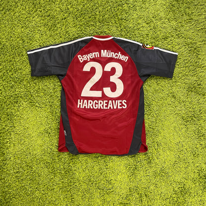 Adidas FC Bayern München Trikot rot Hargreaves Größe M 2001 2002