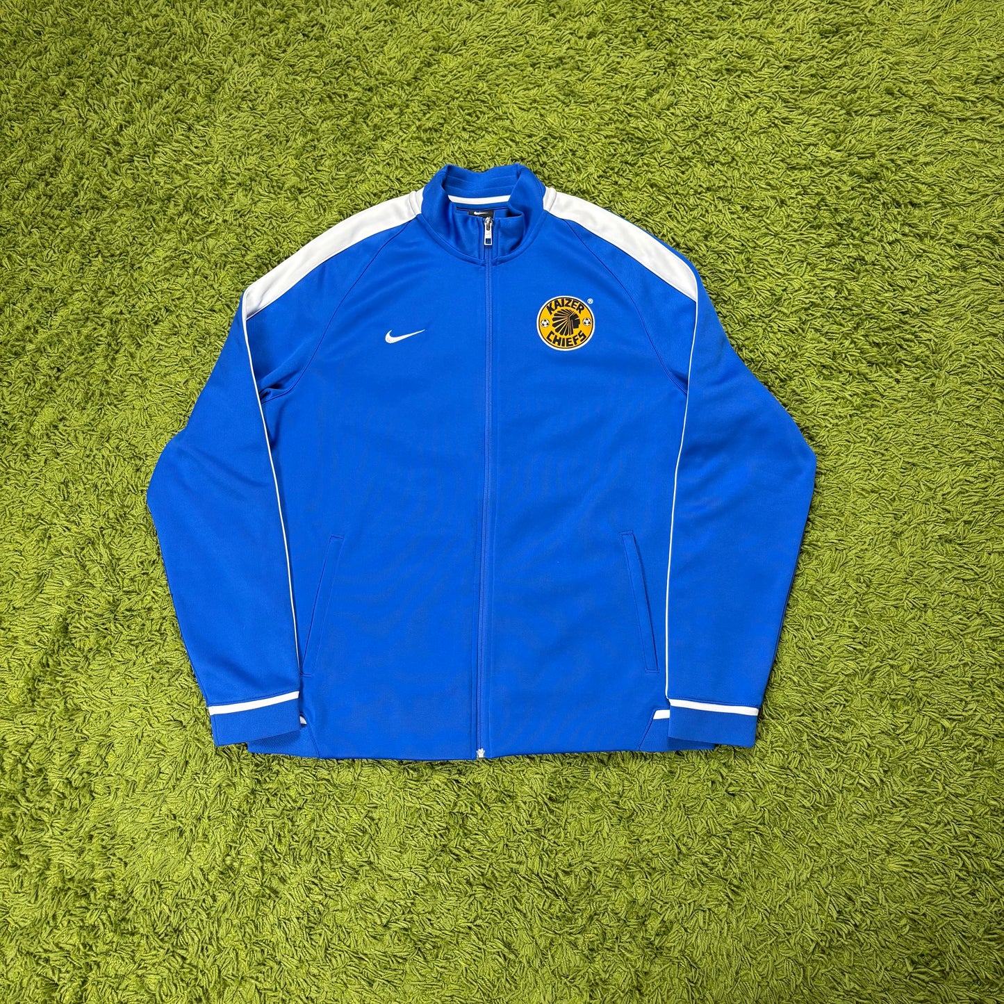 Nike kaizer Chiefs Trainingsjacke Jacke blau Größe XL