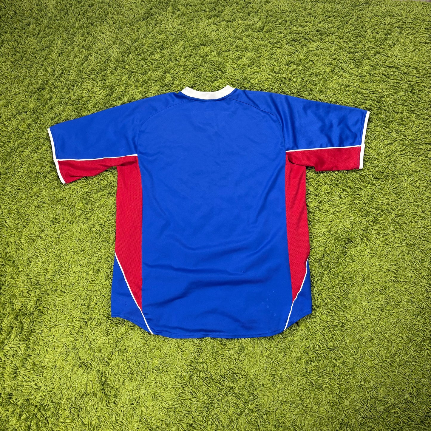 Nike Glasgow Rangers Trikot blau Größe XL 2001 2002