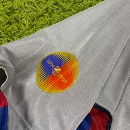 Nike FC Barcelona Guardiola Trikot grau Größe L 1999 2001