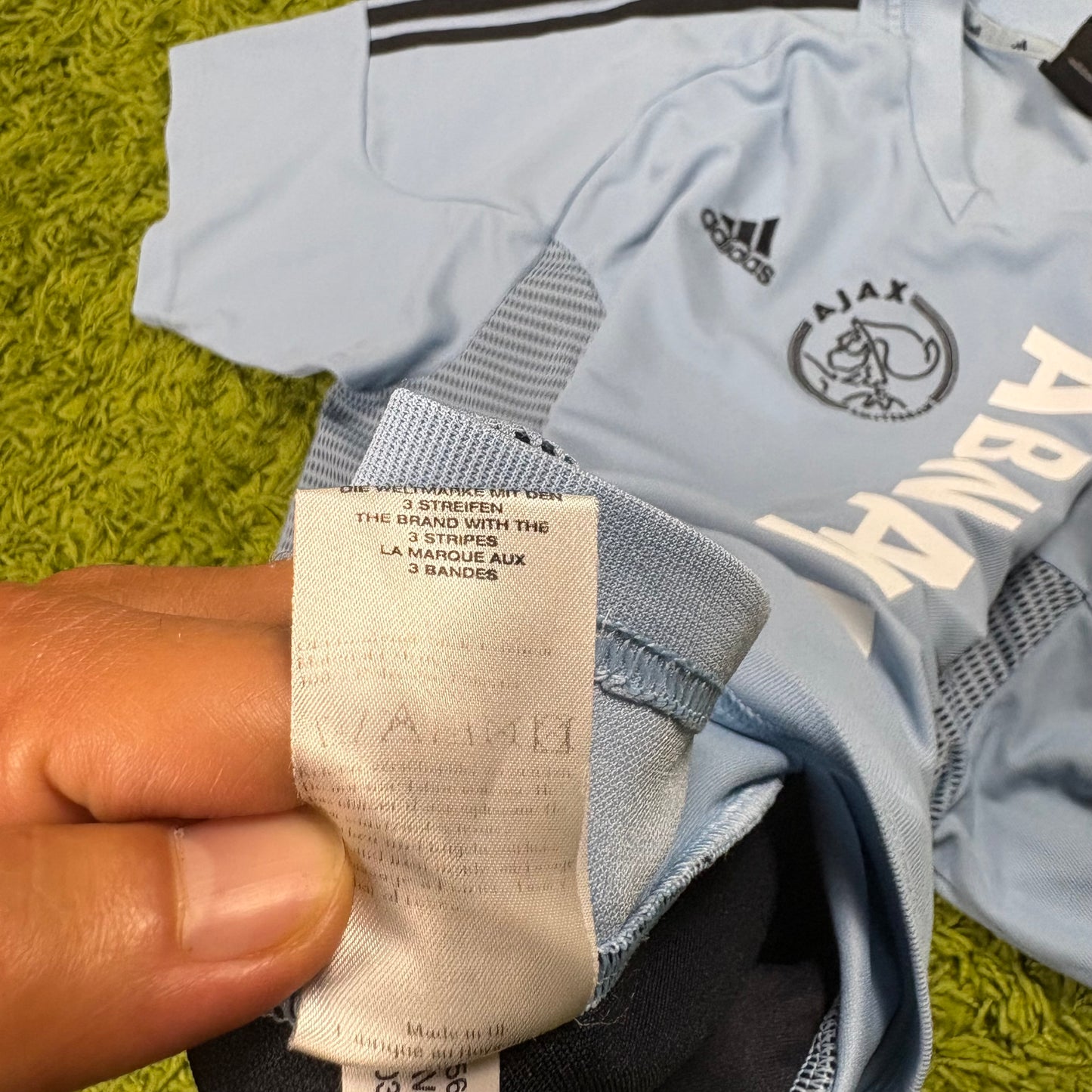 Adidas Ajax Amsterdam Ibrahimovic Trikot grau Größe XL 2002 2003