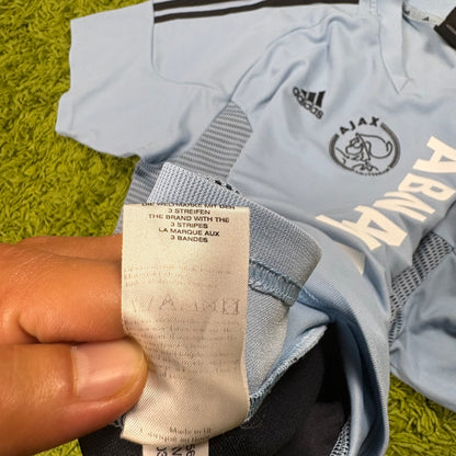 Adidas Ajax Amsterdam Ibrahimovic Trikot grau Größe XL 2002 2003