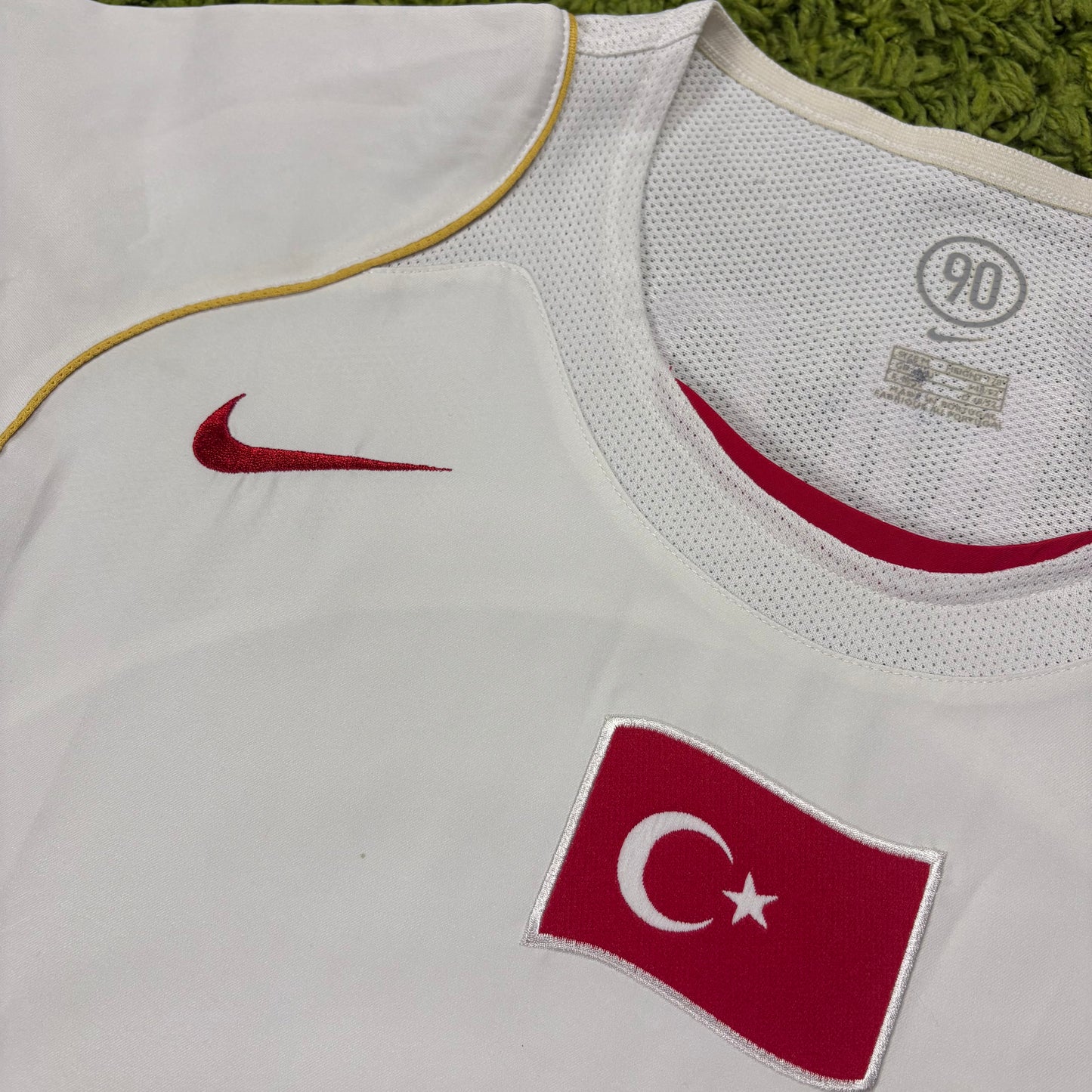 Nike Türkei Emre Trikot Weiß Größe M 2004