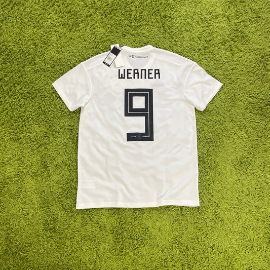 Adidas Deutschland DFB Werner Trikot weiß Größe L 2018