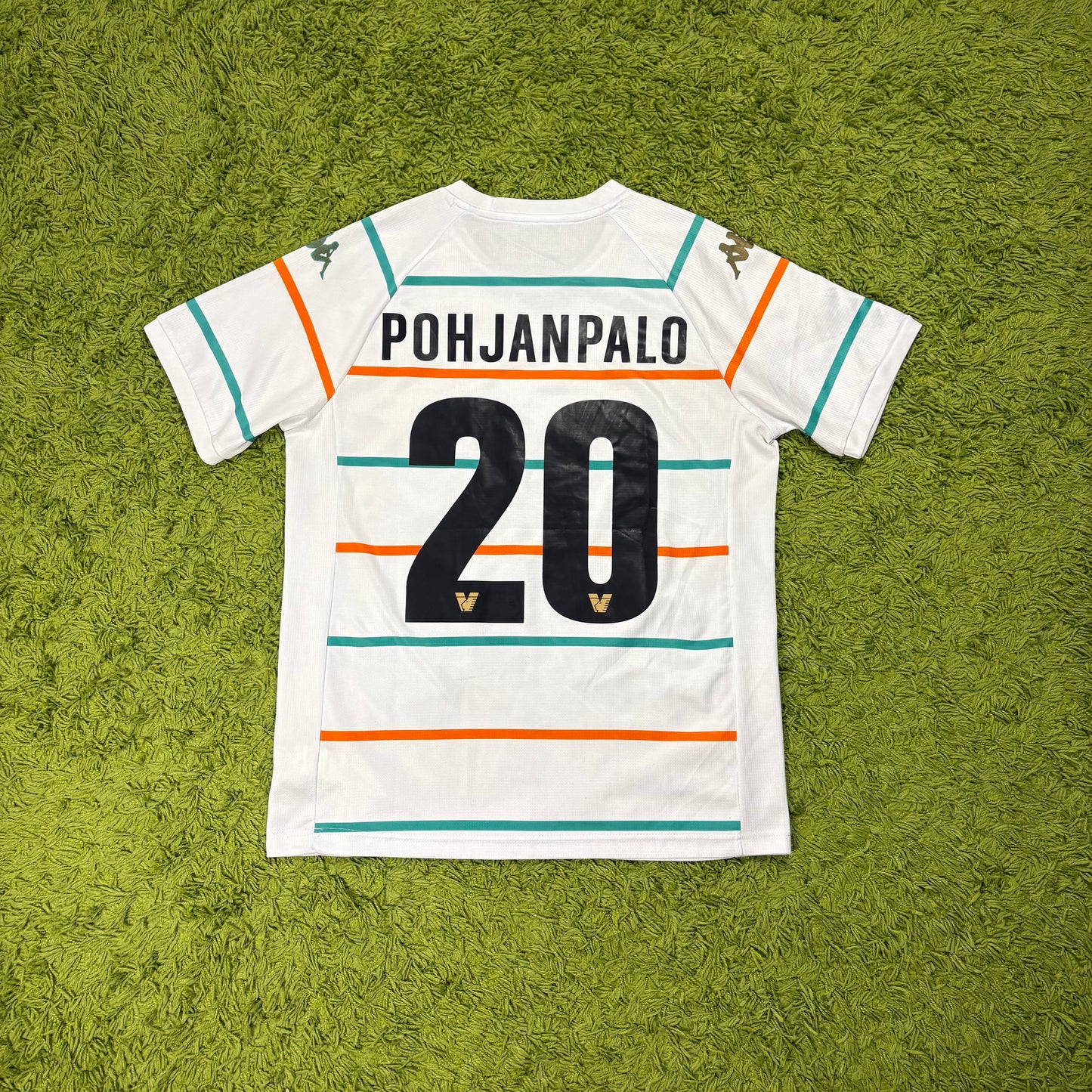 Kappa Venezia Venedig FC Pohjanpalo Trikot weiß Größe L 2022 2023
