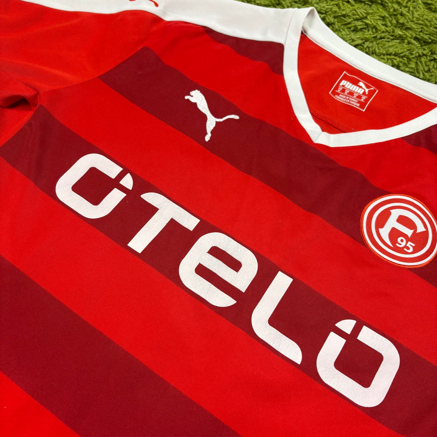 Puma Fortuna Düsseldorf Trikot rot Größe M 2015 2016