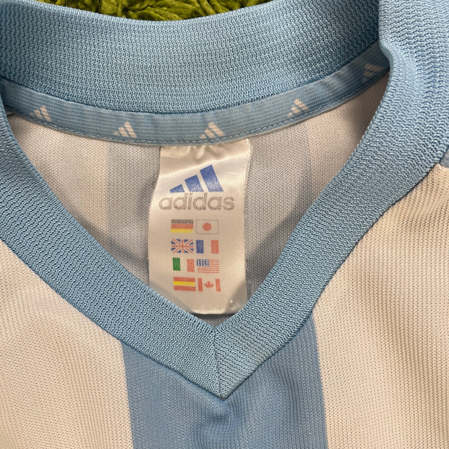 Adidas Argentinien Trikot blau Größe M 2002