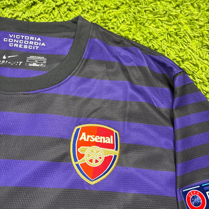 Nike FC Arsenal Podolski Trikot lila Größe XL 2012 2013