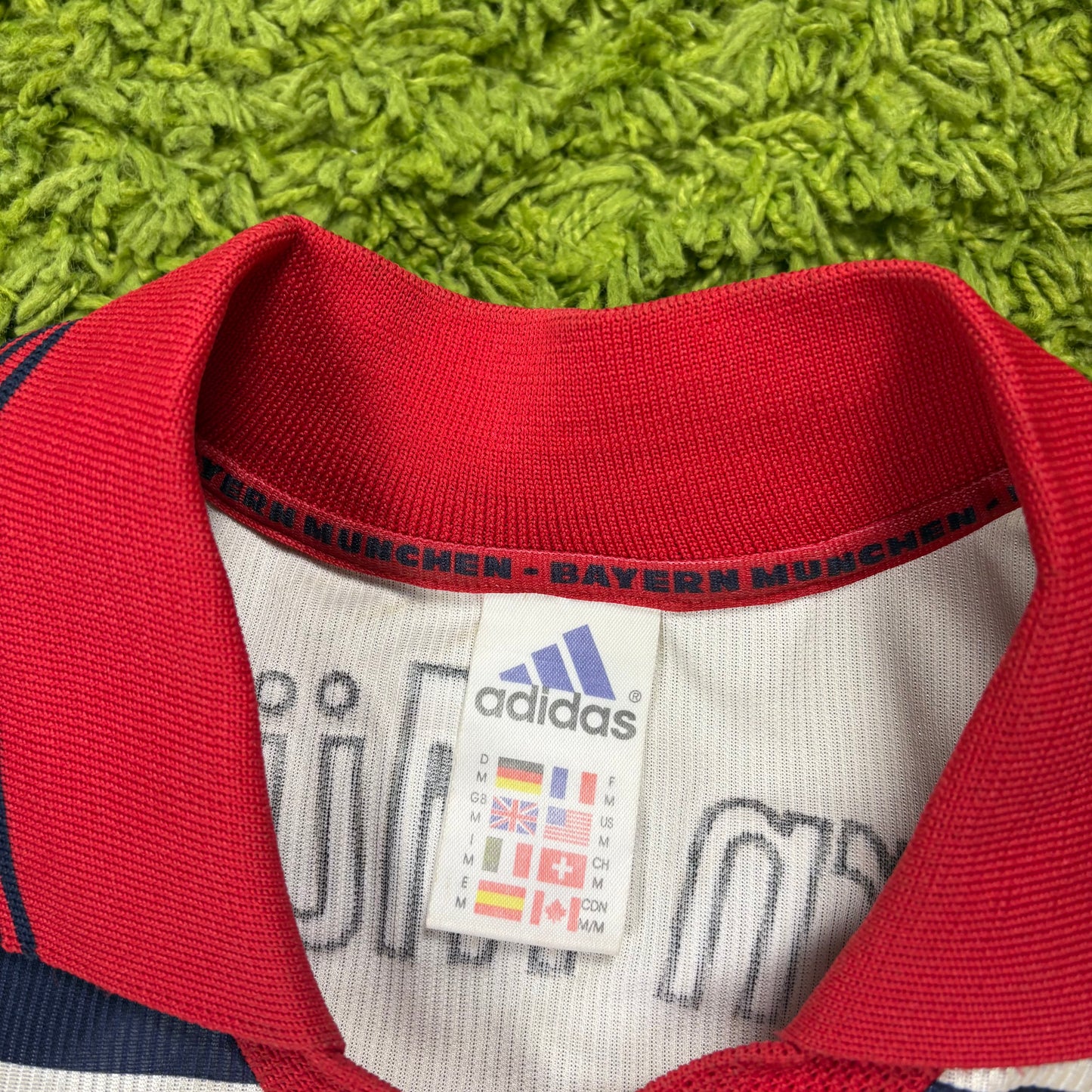 Adidas Fc Bayern München Scholl Trikot Weiß Größe M 1998 2000
