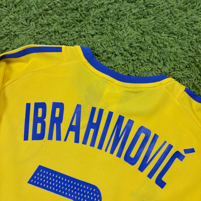Adidas Schweden Ibrahimovic Trikot Gelb Größe L 2002