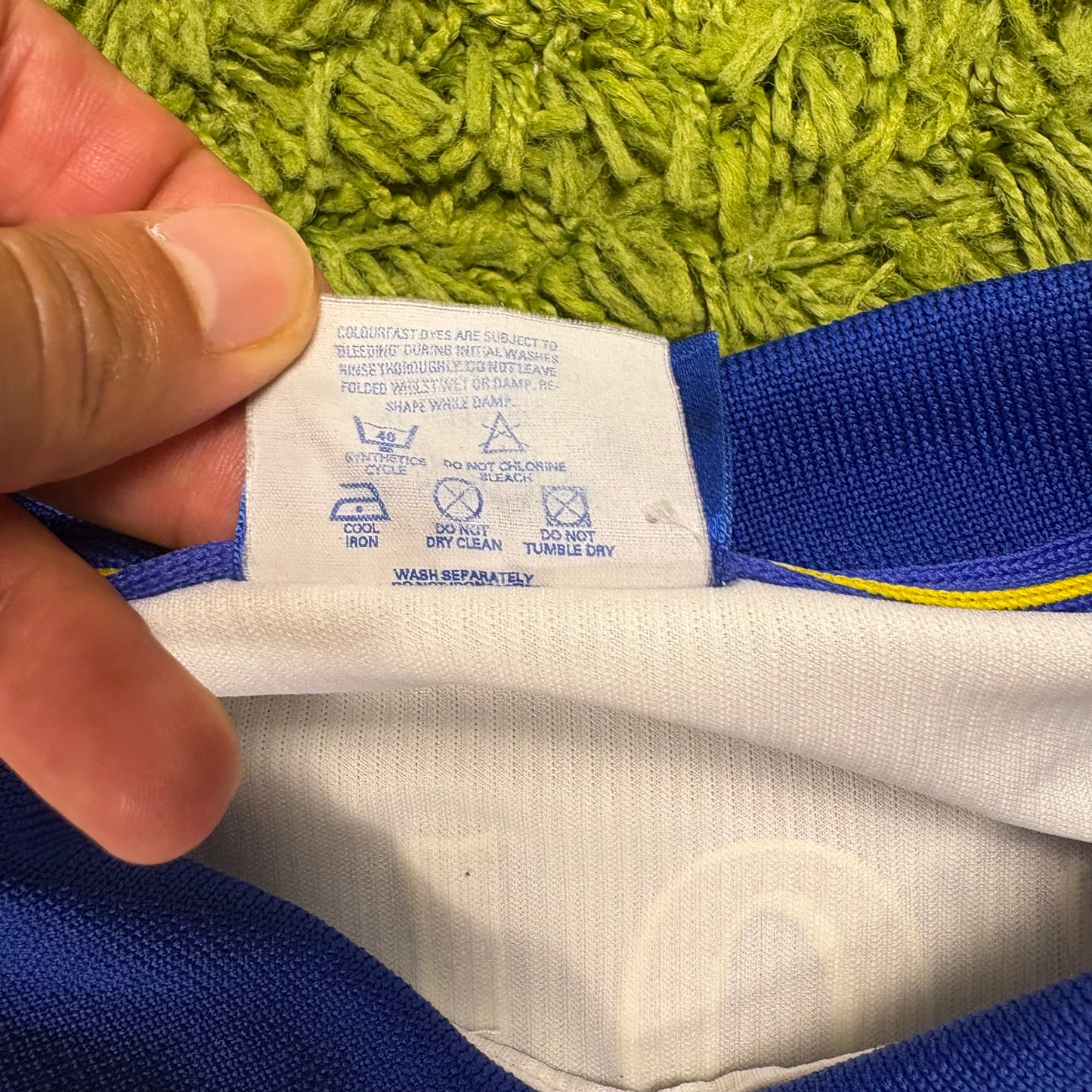 Umbro FC Chelsea Zola Trikot Weiß Größe XL 1998 2000
