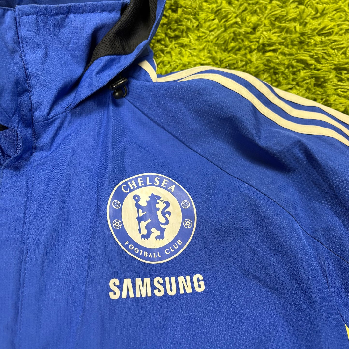 Adidas FC Chelsea Trainingsjacke Jacke blau Größe M 2011