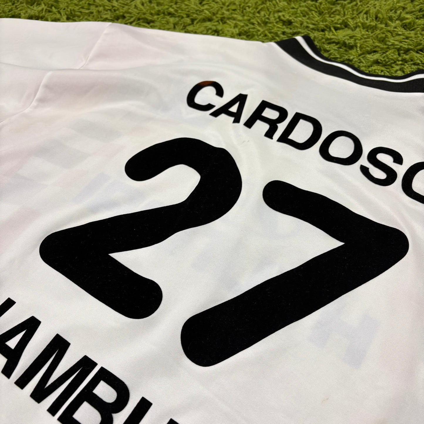Uhlsport Hamburger SV HSV Cardoso Trikot Weiß Größe XL 1996 1997