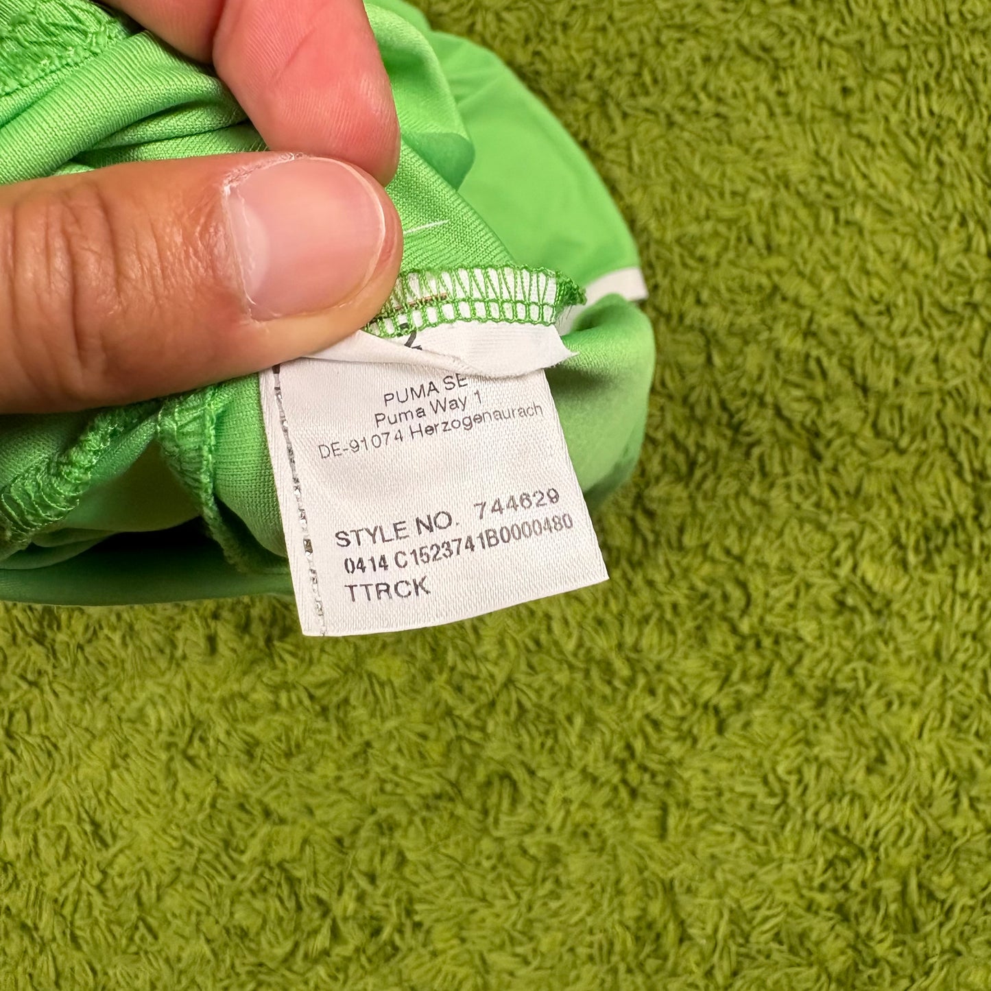 Puma Algerien Slimani Trikot grün Größe L 2014