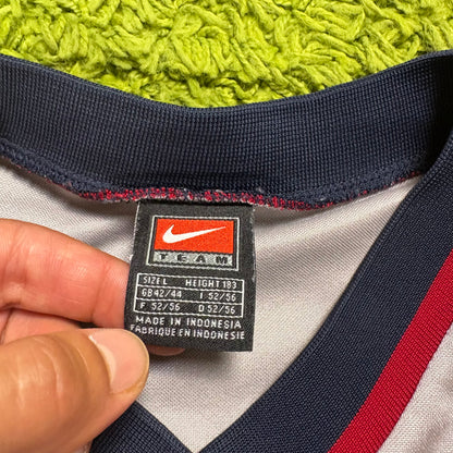 Nike FC Barcelona Guardiola Trikot grau Größe L 1999 2001