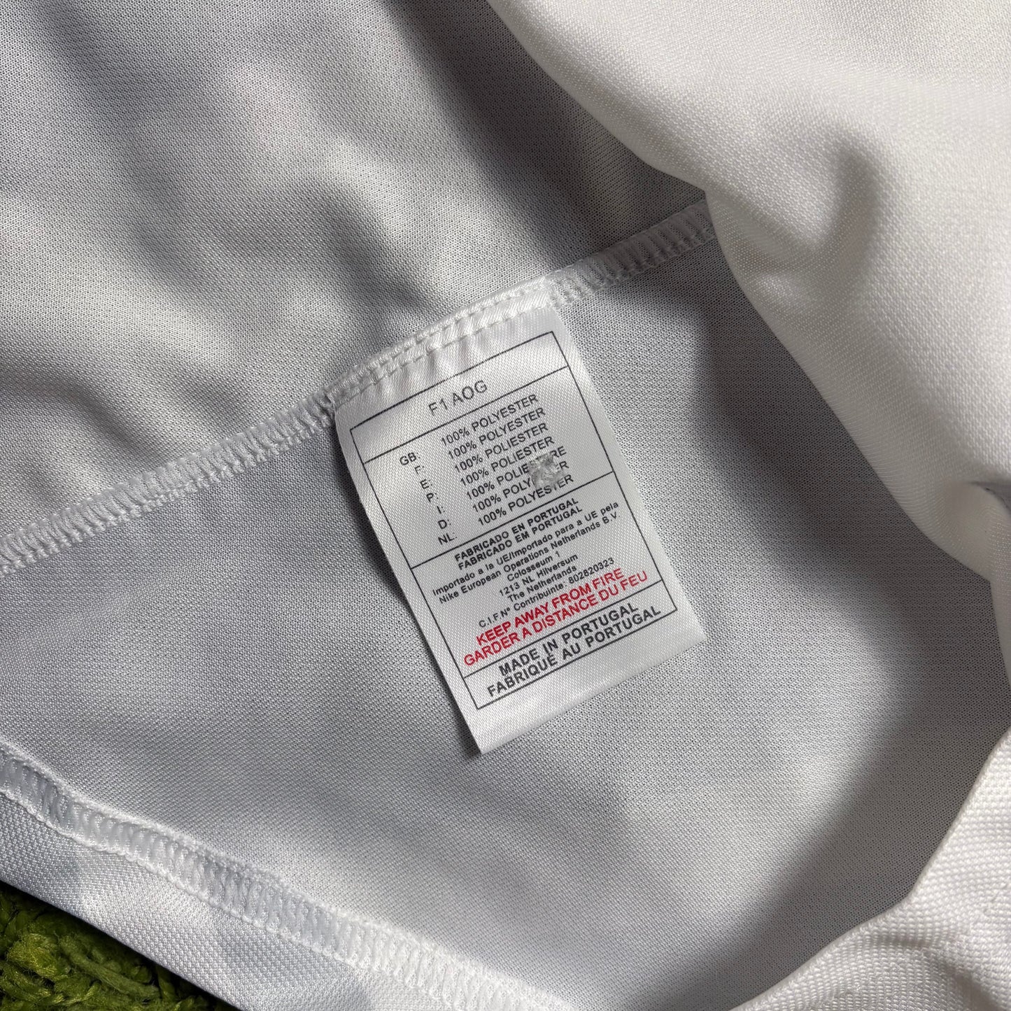 Nike Inter Mailand Milan Ronaldo R9 Trikot grau Größe XL 2001 2002