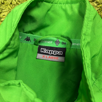 Kappa Borussia Mönchengladbach Trainingsjacke Jacke grün Größe XL