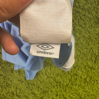 Umbro Manchester City Kun Agüero Trikot hell blau Größe XL 2011 2012