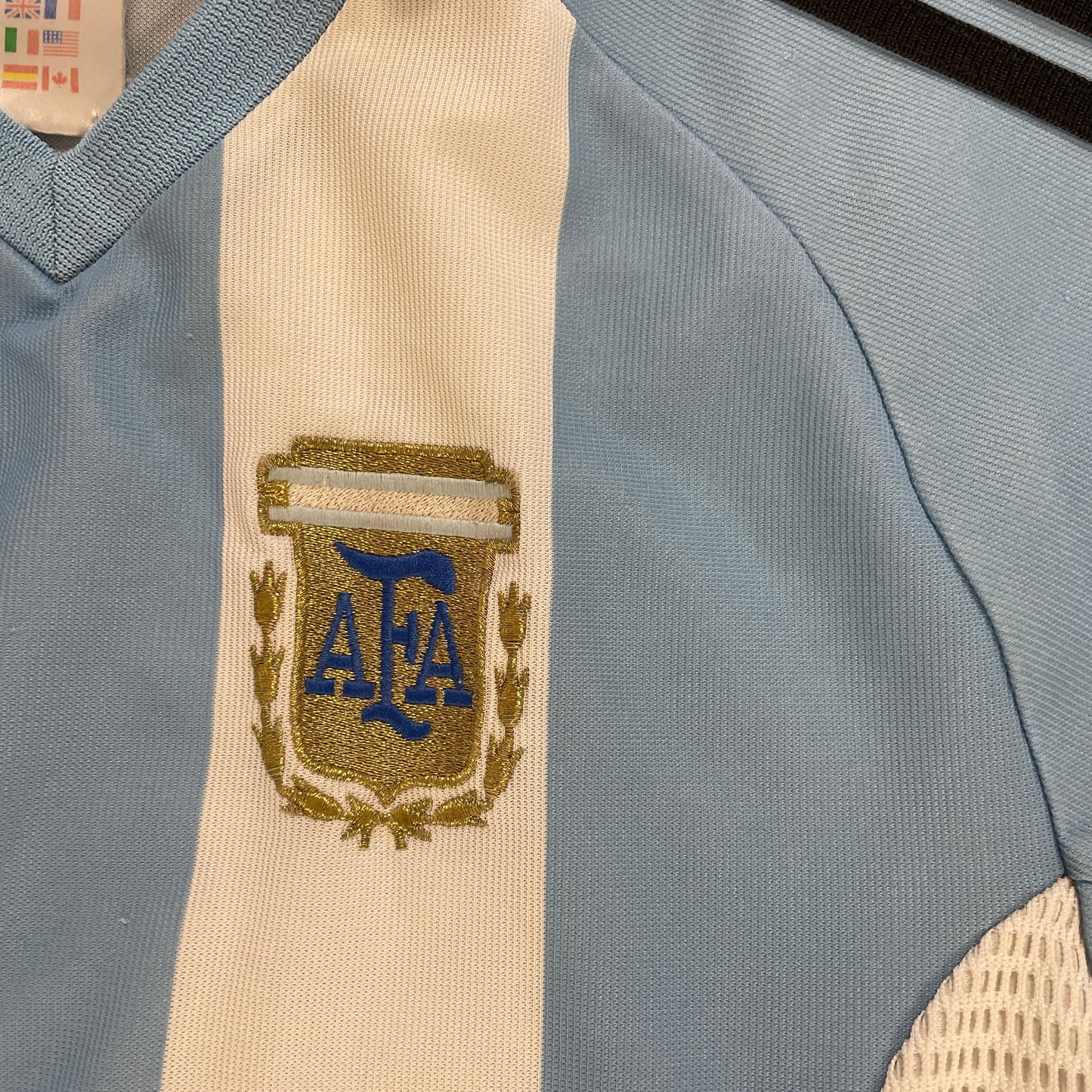 Adidas Argentinien Trikot blau Größe M 2002