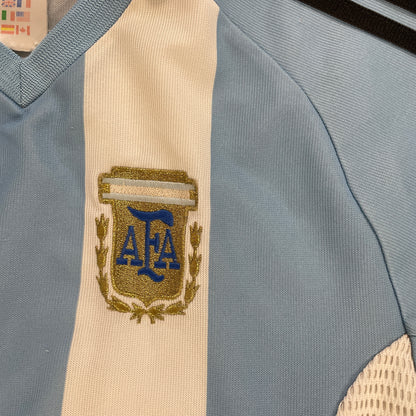 Adidas Argentinien Trikot blau Größe M 2002