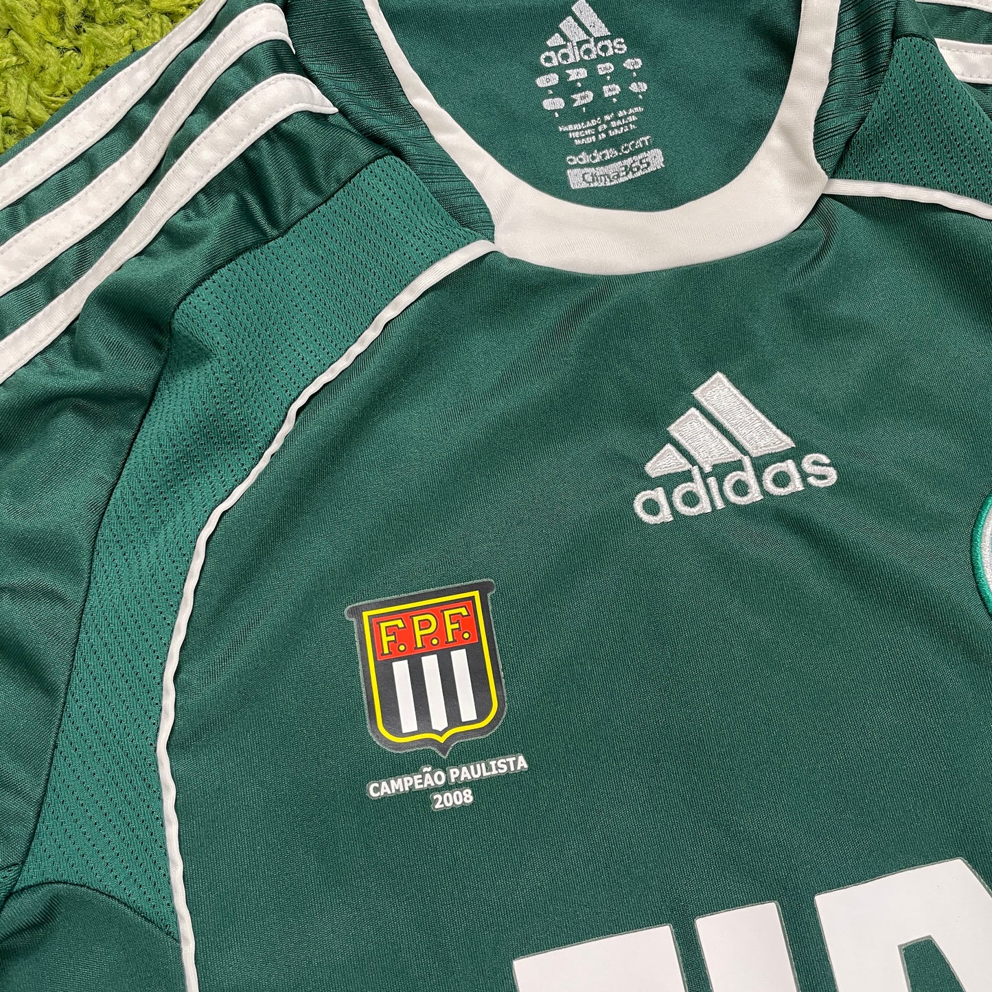 Adidas Palmeiras Trikot grün Größe S 2008 2009
