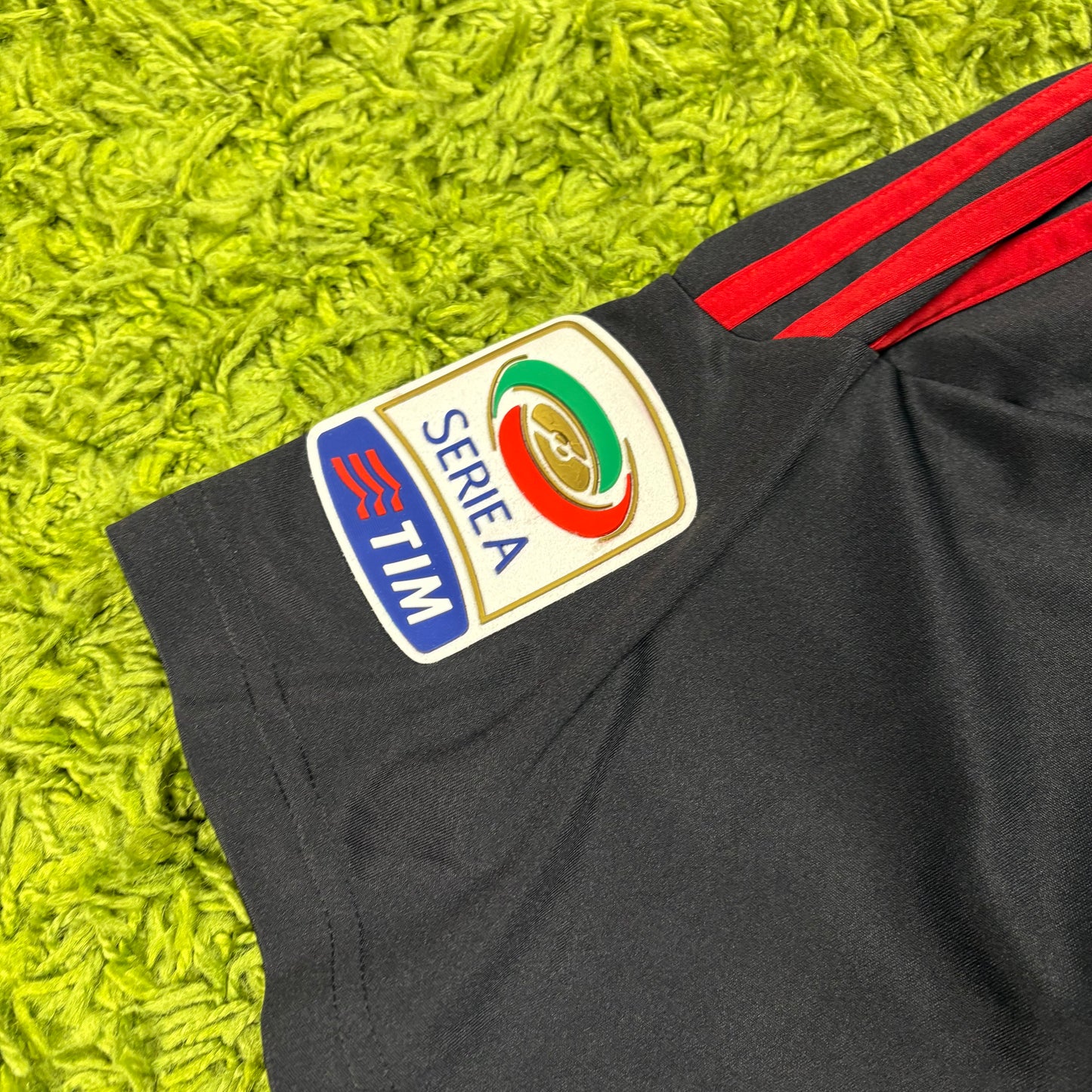 Adidas AC Mailand Milan Ronaldinho Trikot schwarz Größe M 2010 2011