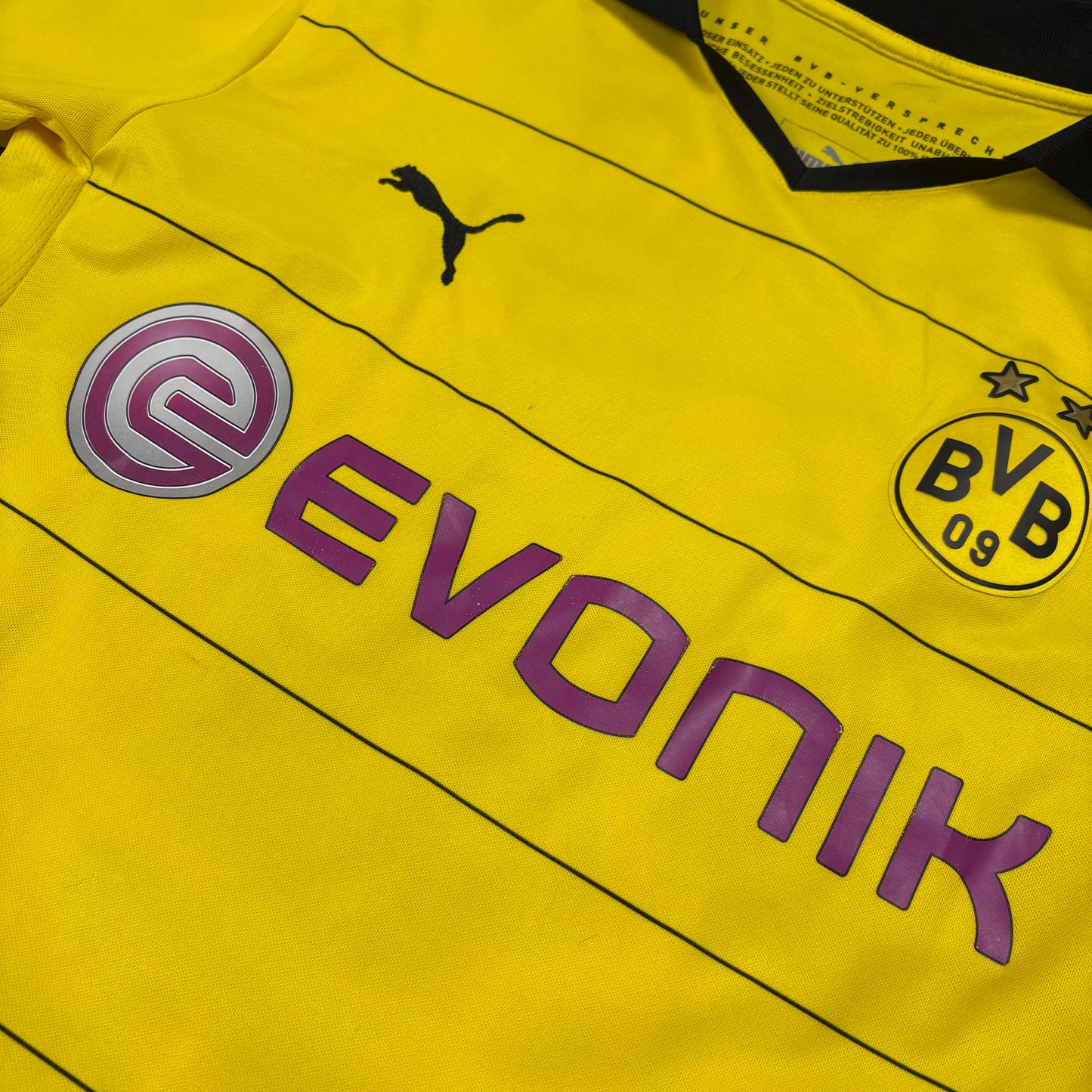Puma Borussia Dortmund Kagawa Trikot Gelb Größe M 2015 2016