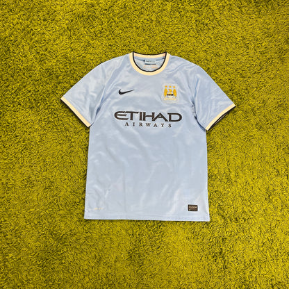 Nike Manchester City Negredo Trikot blau Größe M 2013 2014
