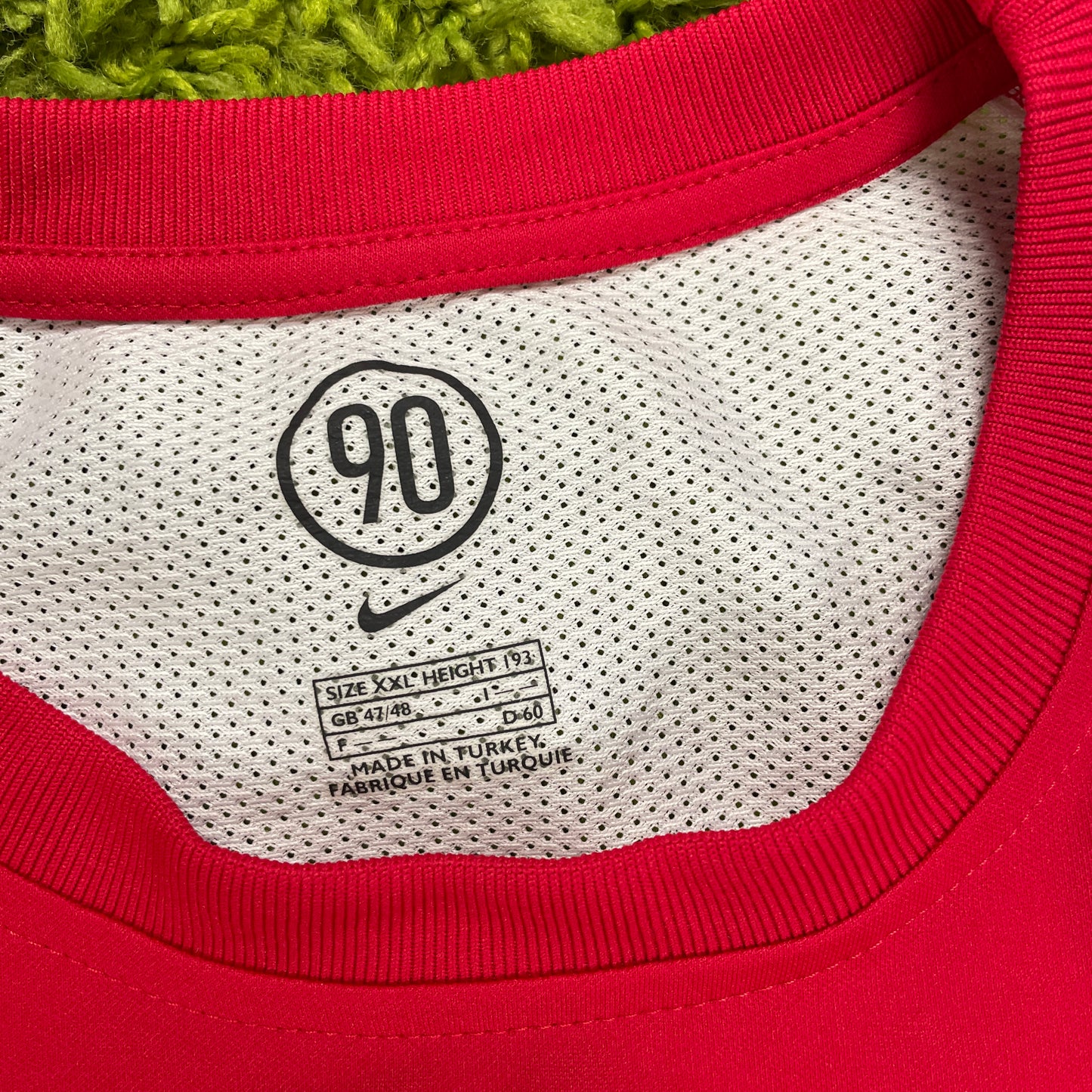 Nike Türkei Trikot rot Größe XXL 2004 2006