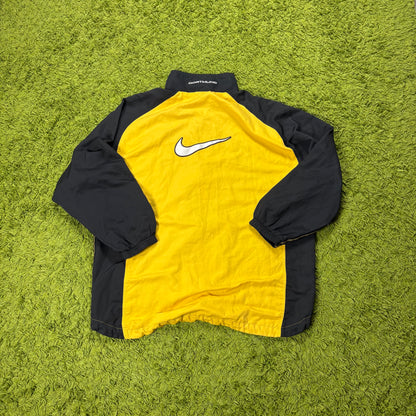 Nike Borussia Dortmund Trainingsjacke Jacke gelb Größe L 1998
